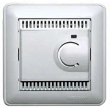 Термостат теплого пола электронный 10A датчик шампань