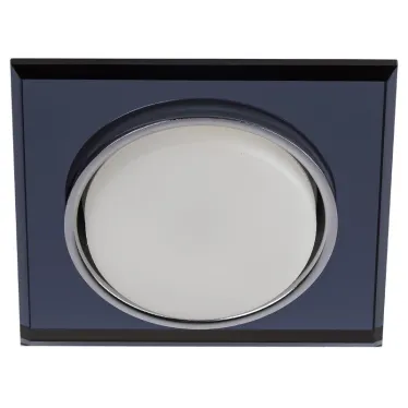 Встраиваемый светильник со светодиодной подсветкой DK LD50 BK GX53 черный