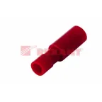 Разъем штекерный полностью изолир гнездо 4 мм 0.5-1.5 кв мм (РШПи-м 1.5-4 РшИмп 1,25-5-4) красный, REXANT