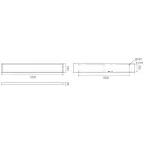 Светодиодный светильник NPO SE 30/4000 prism 30Вт 4000Лм 5000K IP40 | DNPOSE30-P-5K-N | Diora