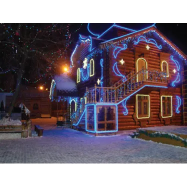 Лента светодиодная LEDх92/м 1м 9Вт/м 220В IP67 дневной