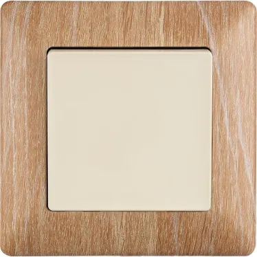 Valena LIFE Выключатель 10АХ 250В с лицевой панелью Безвинтовые зажимы Слоновая кость