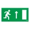 Пиктограмма ПЭУ 094 Выход прямо правосторонний (335х165) РС-LYRA | 2502001300 | Световые Технологии