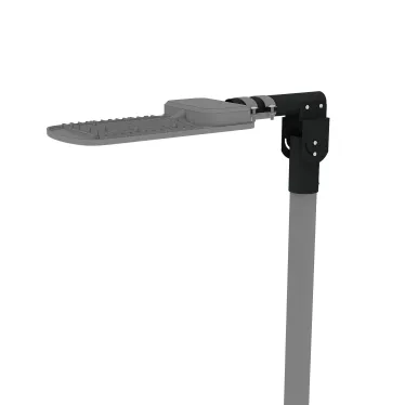 Кронштейн для уличных светильников 200*205*100мм на трубу до D58мм / консоль D48мм черный 1/2 | 903215106 | Gauss