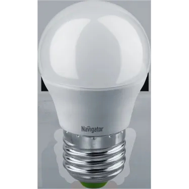 Лампа светодиодная LED 7Вт Е27 230В 2700К NLL-G45-7-230-2.7K-E27-DIMM диммируемая | 94377 | Navigator