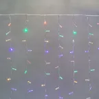 Гирлянда "Светодиодный Дождь" 2х3м, постоянное свечение, прозрачный провод, 230 В, диоды МУЛЬТИ, 448 LED | 235-159-6 | NEON-NIGHT