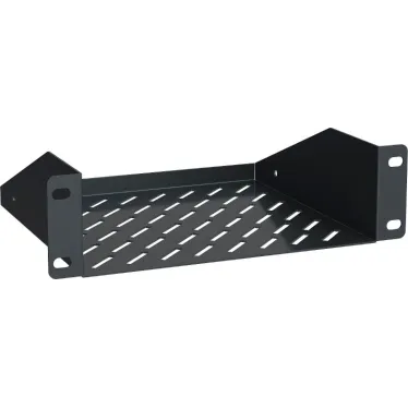 Полка консольная 1U глубиной 200мм для шкафа серии WS черная