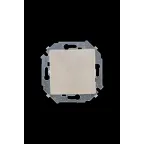 Выключатель проходной с 3-х мест (перекрёстный), 16А, 250В, винтовые зажимы, шампань