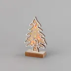 Деревянная фигурка с подсветкой "Елочка" 11,5*5*19 см | 504-012 | NEON-NIGHT