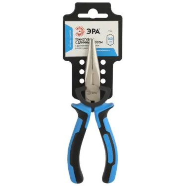 Тонкогубцы 160 мм с длинным носом двухкомпонентные рукоятки