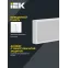 LIGHTING PRO Светильник светодиодный ДВО 1011 18Вт 5000К IP40 595х180мм микропризма IEK