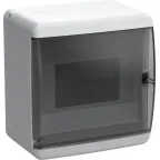 Корпус пластиковый навесной на 6 модулей КМПн-6 IP41 TEKFOR Mini белый