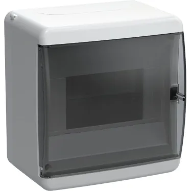 Корпус пластиковый навесной на 6 модулей КМПн-6 IP41 TEKFOR Mini белый