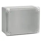 Коробка распределительная с гладкими стенками прозрачная IP56 190х140х70мм