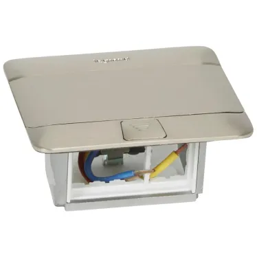 Блок выдвижной 4 модуля нержавеющая сталь