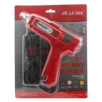 Пистолет клеевой, 100 Вт, диаметр 11 мм, с кнопкой