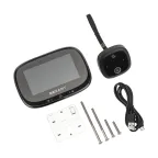 Видеоглазок дверной (DV-115) с цветным LCD-дисплеем 4.3" с функцией записи фото/видео по движению, встроенный звонок, ночной режим | 45-1115 | REXANT