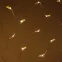 Светодиодная новогодняя гирлянда ERAPS-SKW1 сеть 2x3 м тёплый белый свет 300 LED белый кауч.