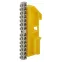 Шина PE "Земля" на на DIN-изол ШНИ-6х9-14 никелированная Д-Желтый (10/250/9000) NO-222-94-1 | Б0044143 | ЭРА