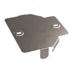                  Крышка переходника симметричного Стандарт INOX (AISI 409) 150х100
               