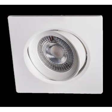 Светильник светодиодный ДВО-7W 4000K 490 Лм квадр/поворот 38 град. IP40