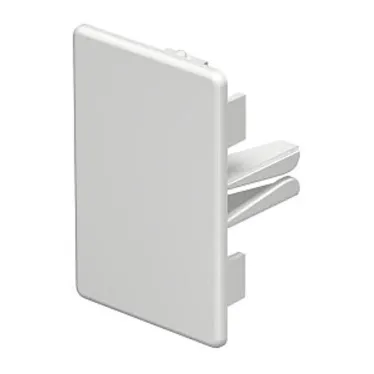 Заглушка кабельного канала торцевая WDKH 40x60 мм (ABS-пластик, белый)