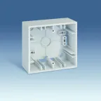 Коробка на 3 поста для открытой проводки, 86х93х37мм, S27Pl, сл.кость