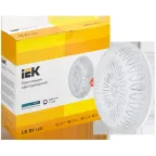 Светильник светодиодный ДПБ 2012 18Вт IP20 4000К круг белый IEK