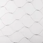 Гирлянда "Сеть" 1,5х1,5м, прозрачный ПВХ, 150 LED ТЕПЛЫЙ БЕЛЫЙ | 215-126 | NEON-NIGHT