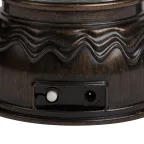 Декоративный фонарь с эффектом снегопада и подсветкой "Снеговики", Белый | 501-061 | NEON-NIGHT