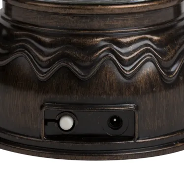 Декоративный фонарь с эффектом снегопада и подсветкой "Снеговики", Белый | 501-061 | NEON-NIGHT