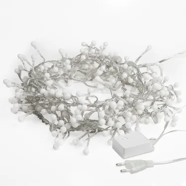 Гирлянда "Мишура LED"  3 м  прозрачный ПВХ, 288 диодов, цвет желтый | 303-601 | NEON-NIGHT