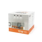 Светильник светодиодный декоративный бытовой с рассеивателем HD016 10W (черный) 3000K 88х75мм | HD016 | Gauss