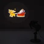 Проектор светодиодный "Дед Мороз" серия Holiday, анимированная картинка, IP44, 1/30 | HL090 | Gauss