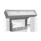 Прожектор светодиодный  Olymp 2.0 GL CLEANpro 75 Вт 5000К 30°x110° рассеиватель закаленное стекло | V1-I0-72631-04L08-6507550 | VARTON