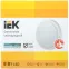 Светильник светодиодный ДПО 4001 8Вт IP54 4000K круг белый пластик IEK