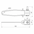 Зажим анкерный (PA 4/35) | 20800101 | ВК