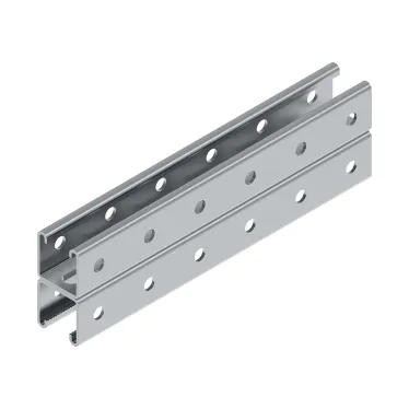 Профиль STRUT двойной HDZ ПСД-41х41х1800 (2,0мм) | PR08.10833 | Промрукав