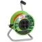Удлинитель силовой RP-4e-3х1.0-20m на пластиковой катушке c заземлением 4 розетки 20м ПВС 3х1мм2