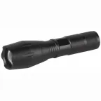 Фонарик карманный на батарейках 3хААА, ударопрочный, регулируемый фокус, ремешок на руку, 5 режимов UB-601 Титан