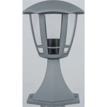Светильник садово-парковый NOF-P06-GR-IP44-E27 (6 граней серый) | 80463 |  Navigator