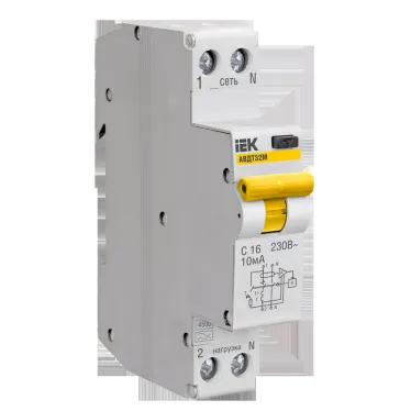 Выключатель автоматический дифференциальный АВДТ-32 1п+N 20А 30мА С(Электронный)