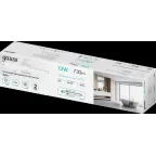 Светильник светодиодный настенный бра 12 Вт 730 лм 4000К AC 220В Белый IP20 440х80х100мм Safo Gauss