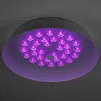 Светильник потолочный светодиодный SPB-6-80-RC Locus RGB 80Вт RGB 3000-6500 с ДУ