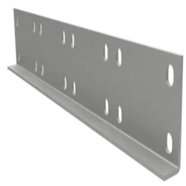 Соединитель горизонтальный H80мм L400мм цинк-ламельный (аналог горячеоцинкованный)