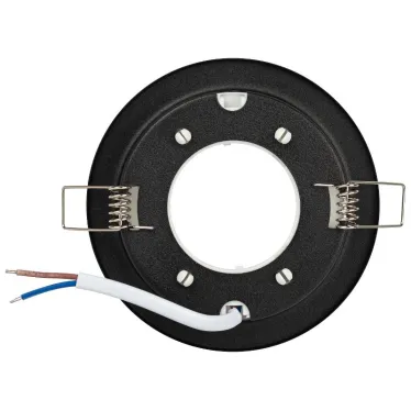 Встраиваемый светильник под лампу GX53 KL70 SBK черный матовый