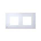 Рамка-декор на 2 поста для 2700620-03., S27Pl, антибактериальная, белый