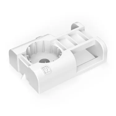 Площадка под стяжку для монтажного пистолета белая (100шт/1500шт уп/кор)