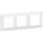 Valena LIFE Рамка 3 поста белая универсальная