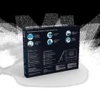 Прожектор светодиодный ДО 150 Вт 18000 лм 6500К AC 220В IP65 250х32х335мм матрированное закаленное стекло Qplus Gauss